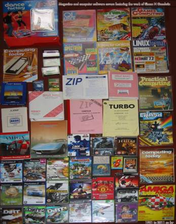 Many of the products and magazine covers I've helped make over the last 30 years - click to zoom